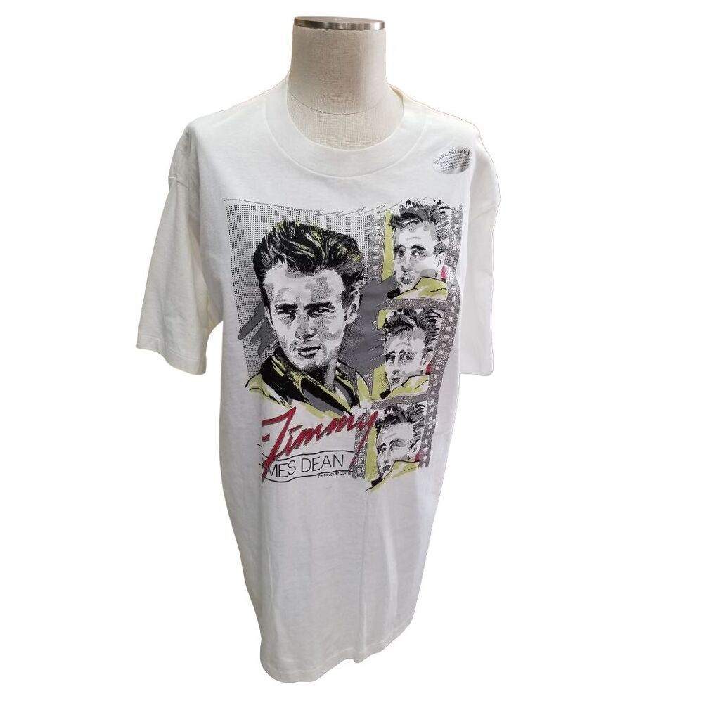 Vintage 90's new with tags james dean tee diamond dust